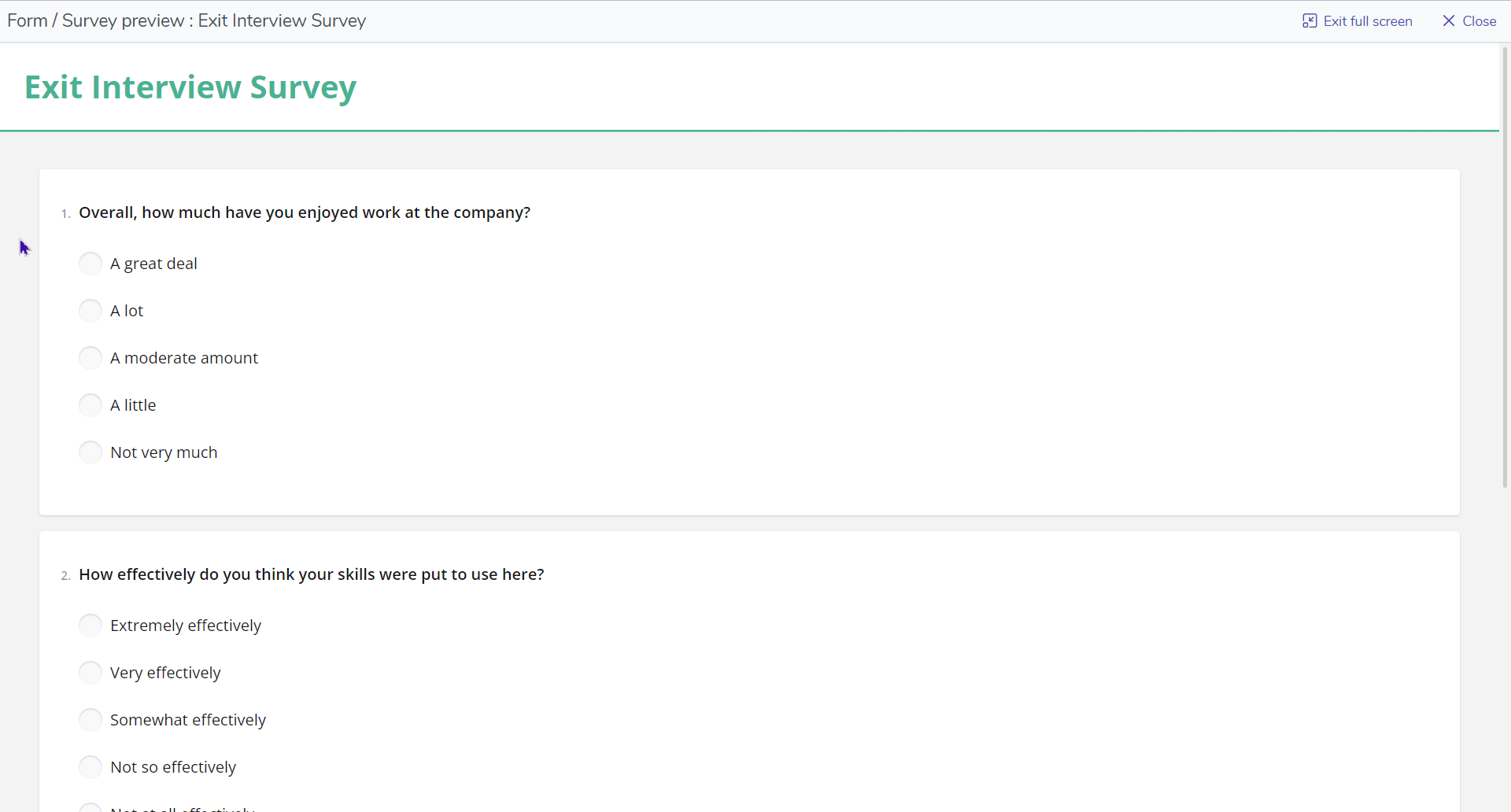 Employee Surveys 2