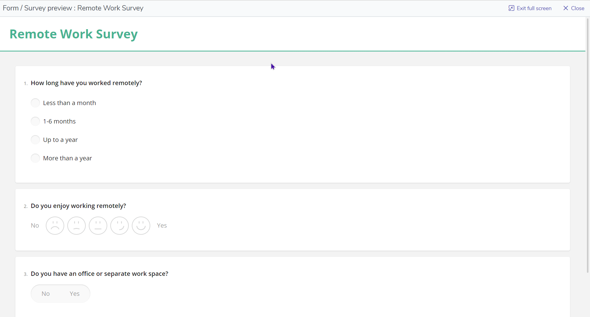 Employee Surveys